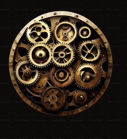 Steampunk Zahnräder